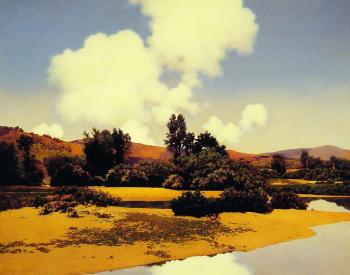 馬科斯菲爾德 帕裡斯 Little Sugar River at Noon 馬科斯菲爾德 帕裡斯 Little Sugar River at Noon